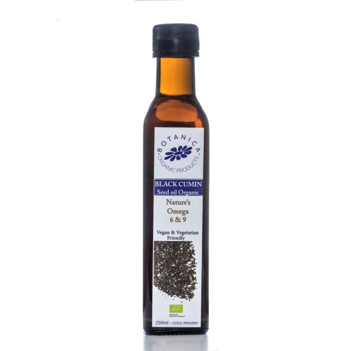 Organic Black Seed Oil|Βιολογικό Λάδι από Μαύρο Κύμινο|250ml