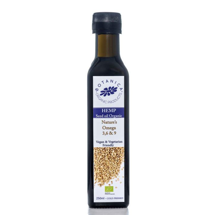 Organic Hemp Oil|Βιολογικό Λάδι σπόρων Κάνναβης |250ml