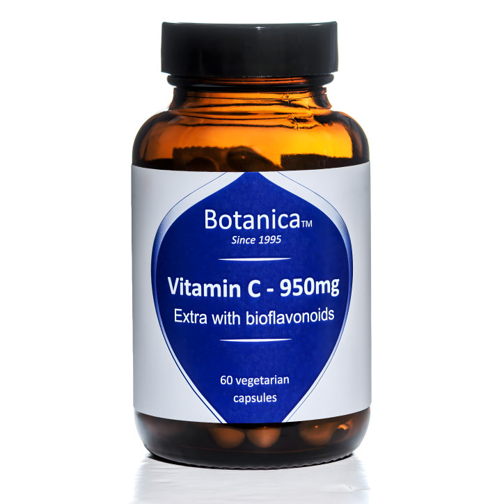 Βιταμίνη C|Extra C & Bioflavonoids 950mg|60 veg. caps Βιταμίνη C|Extra C & Bioflavonoids 950mg|60 veg. caps