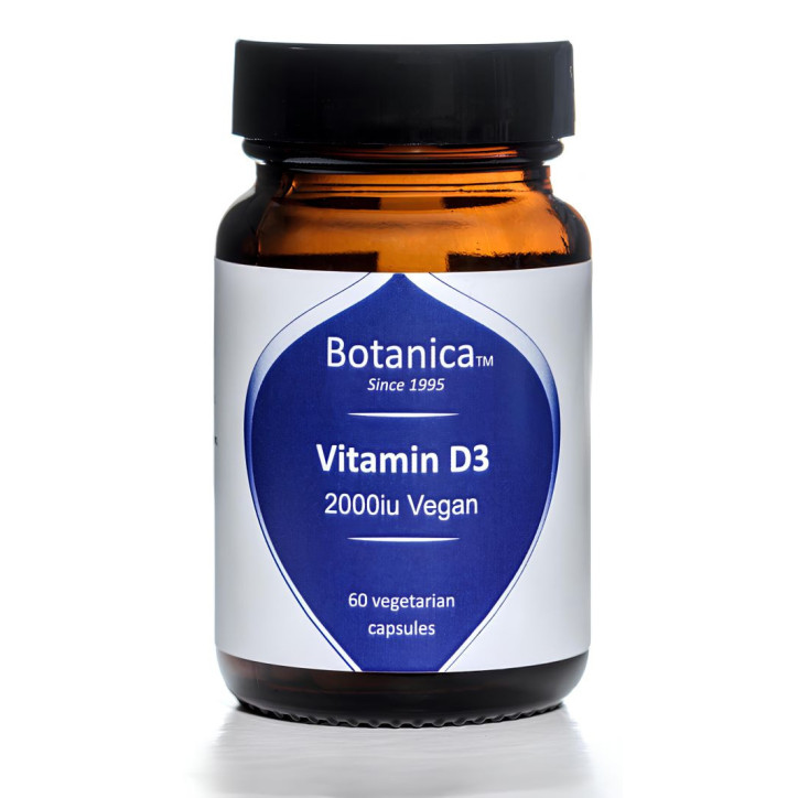 Βιταμίνη D3|Vegan Vitamin D3 2000IU|60 veg. caps