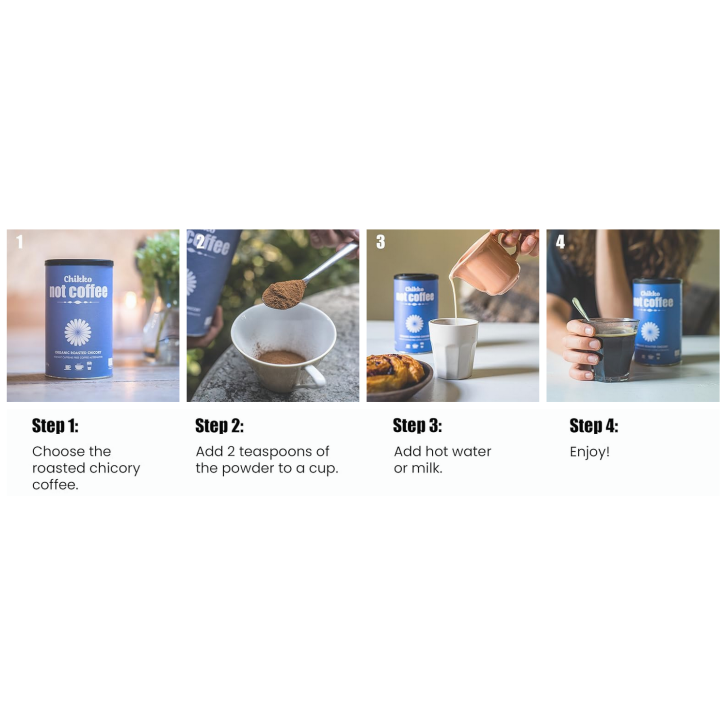 Καφές από Καβουρδισμένο Κιχώριο|Chikko Not Coffee Organic Chicory|150gr