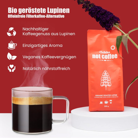 Botanica | Chikko Not Coffee Βιολογικό Καβουρδισμένο Λούπινο | 250gr