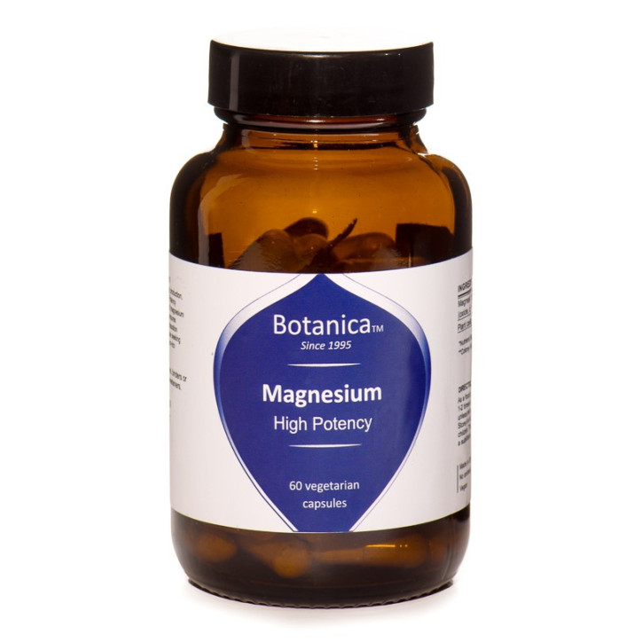 Μαγνήσιο Υψηλής Περιεκτικότητας|High Potency Magnesium|60 veg. caps