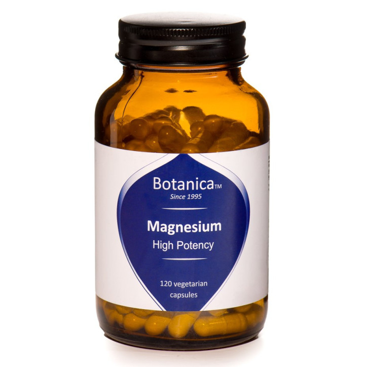 Μαγνήσιο Υψηλής Περιεκτικότητας|High Potency Magnesium|120 veg. caps