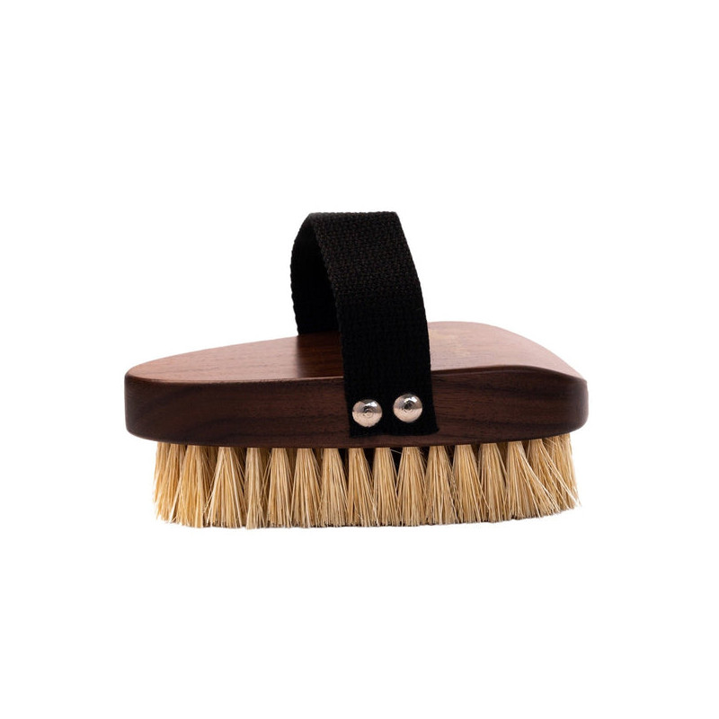 Eco Bath London | Πολυτελής βούρτσα Xειρός από Καρυδιά & Σκληρή Τρίχα Σιζάλ