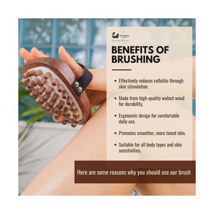 Eco Bath London | Πολυτελής βούρτσα για την κυτταρίτιδα