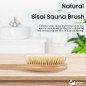 Eco Bath London | Βούρτσα σώματος Σάουνας με Σισάλ