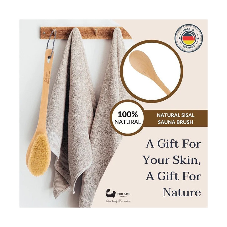 Eco Bath London | Βούρτσα σώματος με Σισάλ