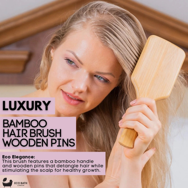 Eco Bath London | Βούρτσα Μαλλιών από Μπαμπού