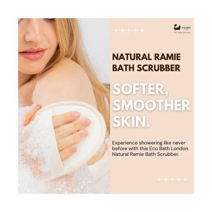 Eco Bath London | Σφουγγάρι Σώματος από Φυσικό Ράμι