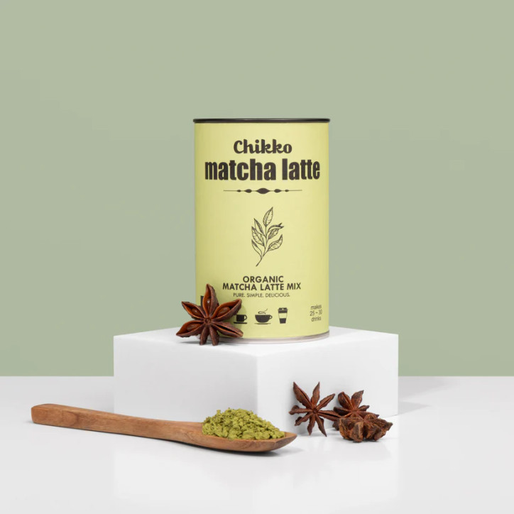Μάτσα Latte|Chikko Matcha Latte|130 gr Μάτσα Latte|Chikko Matcha Latte|130 gr