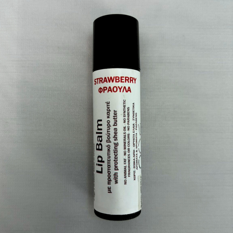 Organic Strawberry Lip Balm