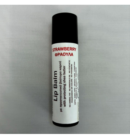 Organic Strawberry Lip Balm