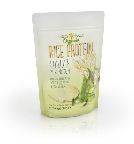 Organic Rice Protein Powder Maya Gold Organic