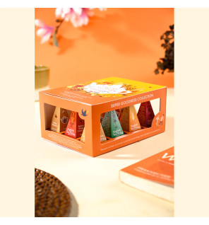 English Tea Shop | Botnica | Συλλογή με 12 πυραμίδες | Super Tea Collection Prism 12 Pyramid Bags