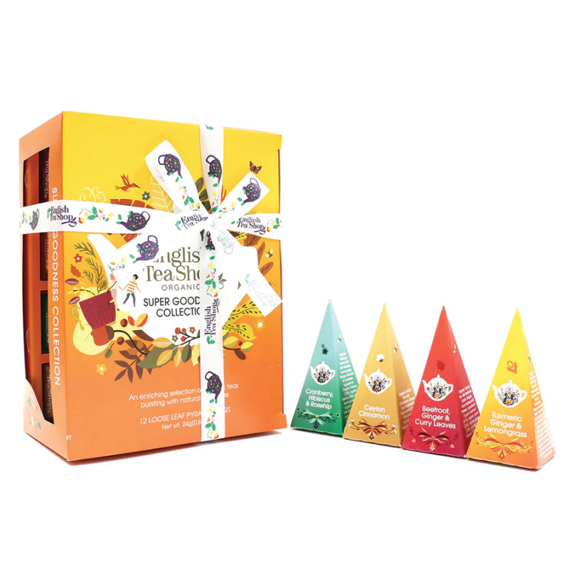 Συλλογή με 12 πυραμίδες | Super Tea Collection Prism 12 Pyramid Bags Συλλογή με 12 πυραμίδες | Super Tea Collection Prism 12 Pyramid Bags