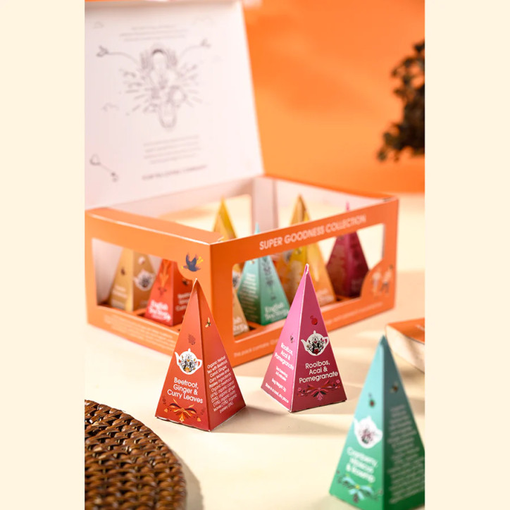 Συλλογή με 12 πυραμίδες | Super Tea Collection Prism 12 Pyramid Bags