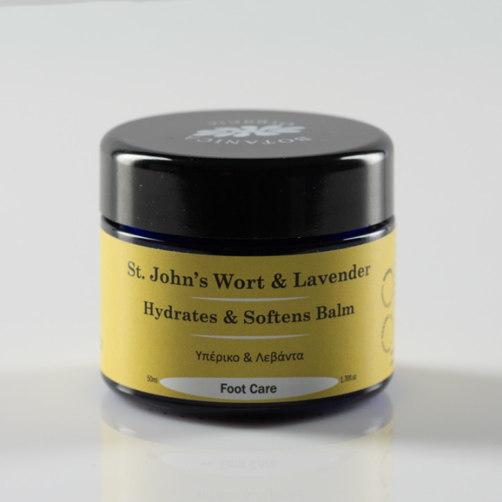 Κηραλοιφή με Σπαθόλαδο & Λεβάντα|Organic St.John's Wort & Lavender Balm |50 ml Κηραλοιφή με Σπαθόλαδο & Λεβάντα|Organic St.John's Wort & Lavender Balm |50 ml