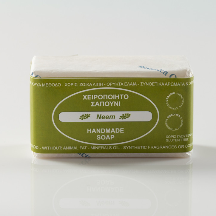 Χειροποίητο Σαπούνι Neem|Organic Neem Soap|95gr Χειροποίητο Σαπούνι Neem|Organic Neem Soap|95gr