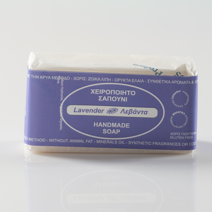 Βιολογικό Σαπούνι Λεβάντα |Organic Lavender Soap|95gr Βιολογικό Σαπούνι Λεβάντα |Organic Lavender Soap|95gr