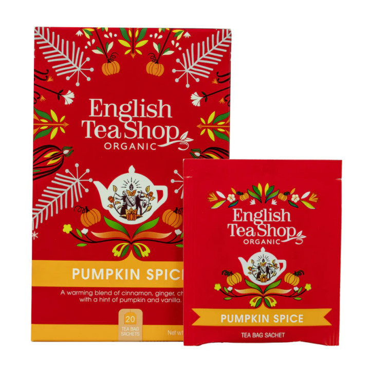 Pumpkin Spice - 20 Tea Sachets - NEW FOR 2025