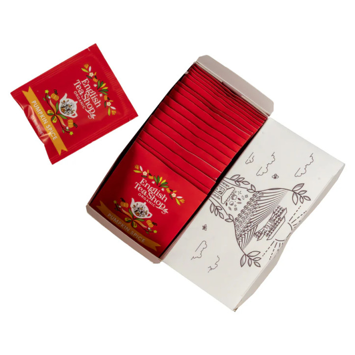 Pumpkin Spice - 20 Tea Sachets - NEW FOR 2025