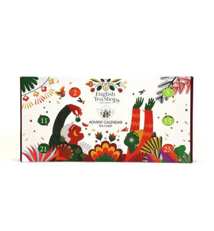 Advent Calendar Chest White 25 Pyramids - NEW FOR 2025