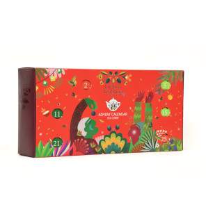 Advent Calendar Chest - Red - 25 Pyramids - NEW FOR 2025