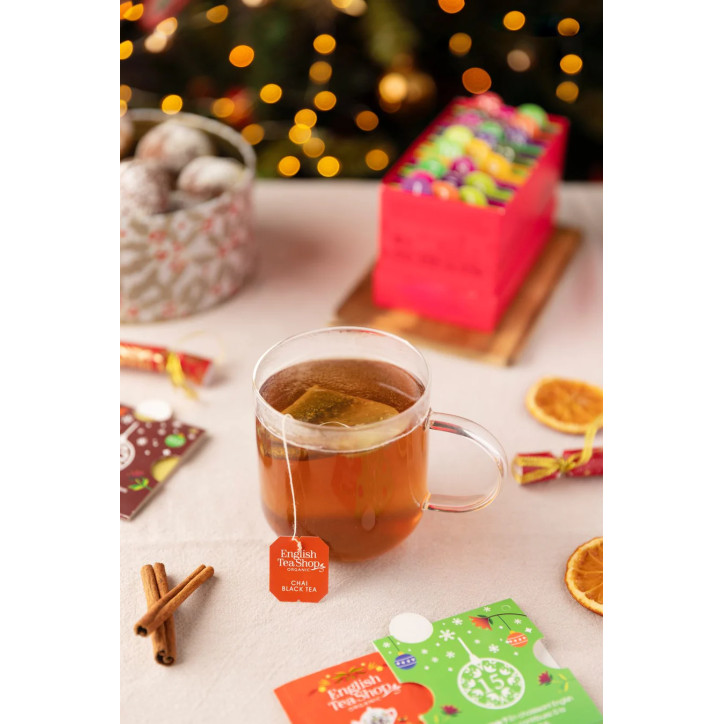 Advent Calendar - White Gift Box - 25 Tea Sachets