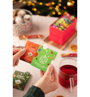 Advent Calendar - White Gift Box - 25 Tea Sachets