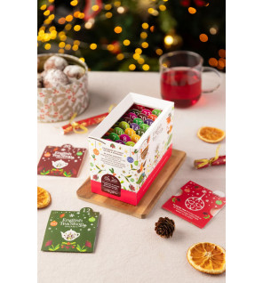 Advent Calendar - White Gift Box - 25 Tea Sachets