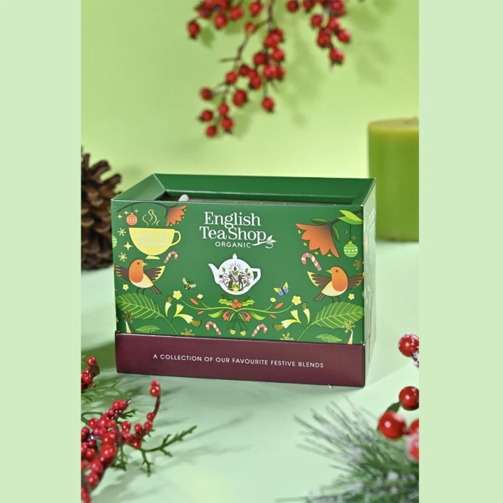 Advent Calendar - Green Gift Box - 25 Tea Sachets Advent Calendar - Green Gift Box - 25 Tea Sachets