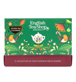 Advent Calendar - Green Gift Box - 25 Tea Sachets