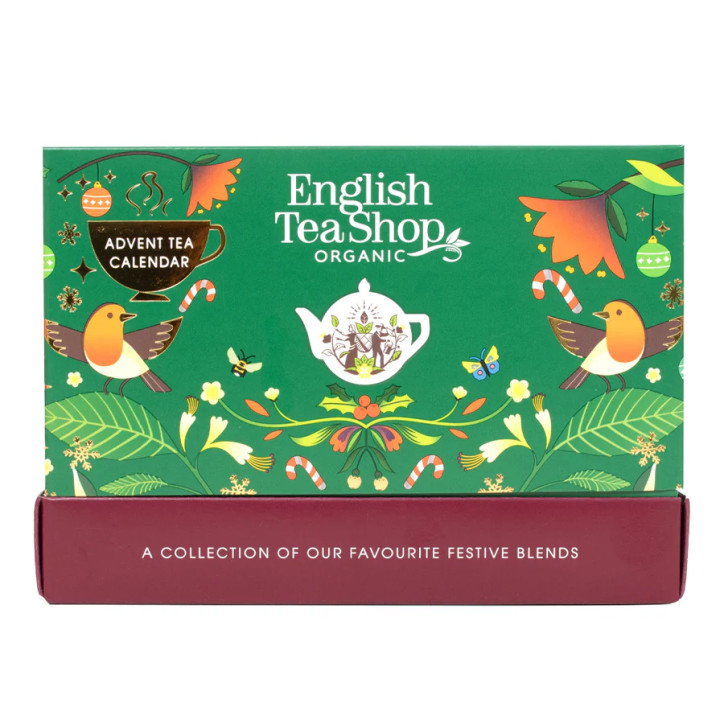 Advent Calendar - Green Gift Box - 25 Tea Sachets Advent Calendar - Green Gift Box - 25 Tea Sachets