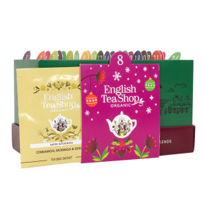 Advent Calendar - Green Gift Box - 25 Tea Sachets