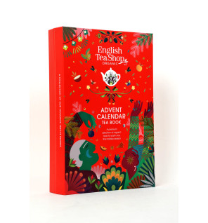 Advent Calendar Tea Book - Red 25 Pyramids - NEW FOR 2025