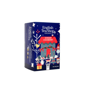 Ginger Cranberry - 20 Tea Sachets - NEW FOR 2025
