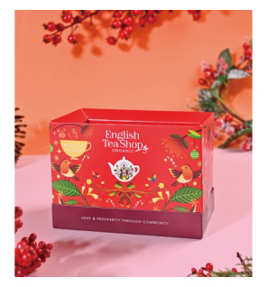 Advent Calendar - Red Gift Box - 25 Tea Sachets