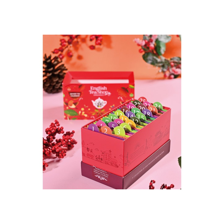 Advent Calendar - Red Gift Box - 25 Tea Sachets Advent Calendar - Red Gift Box - 25 Tea Sachets