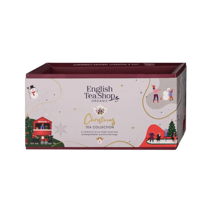 Christmas Tree Collection - White Wonders -6 Pyramid Gift Pack