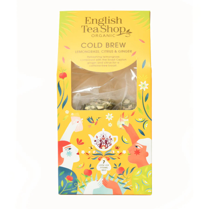 Lemongrass, Ginger & Citrus - Cold Brew -7 Pyramids Lemongrass, Ginger & Citrus - Cold Brew -7 Pyramids