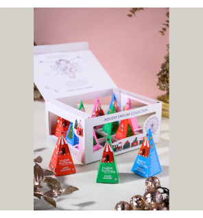 Συλλογή Χριστουγέννων | Organic Holiday White Prism - 12ct Pyramid | 12 πυραμίδες.