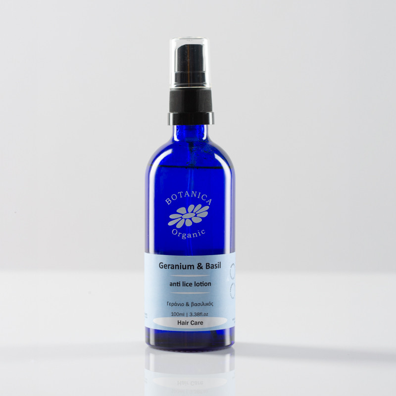 BOTANICA|Organic Geranium & Basil Anti Lice Lotion|100 ml