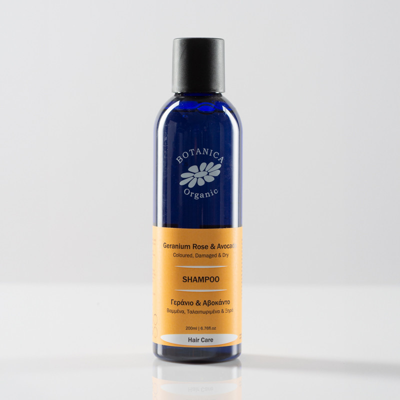 BOTANICA|Organic Geranium & Avocado Shampoo|200 ml BOTANICA|Organic Geranium & Avocado Shampoo|200 ml