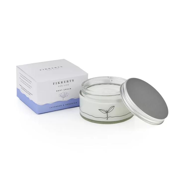 Κρέμα σώματος με λεβάντα και γεράνι|Lavender & Geranium Body Cream 180ml