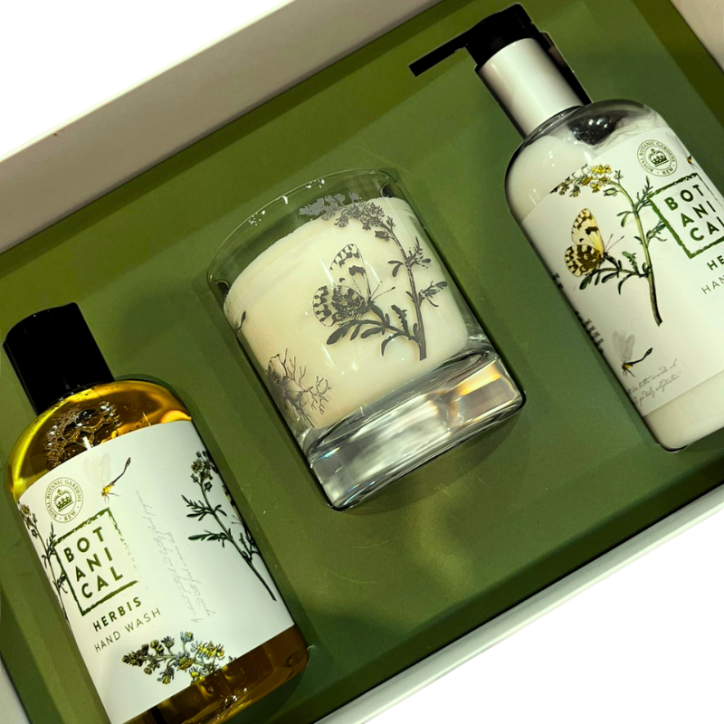 Πολυτελές Σετ Δώρου|Royal Botanical Herbis Hand & Body Gift Set