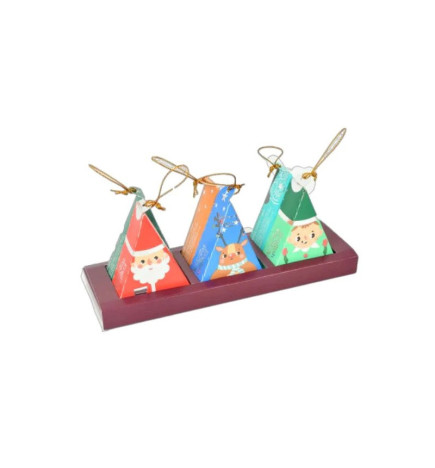 Μεμονωμένα Χριστουγεννιάτικα Πυραμιδάκια Τσάι|Ιδανικά για προσθήκη σε δώρα
