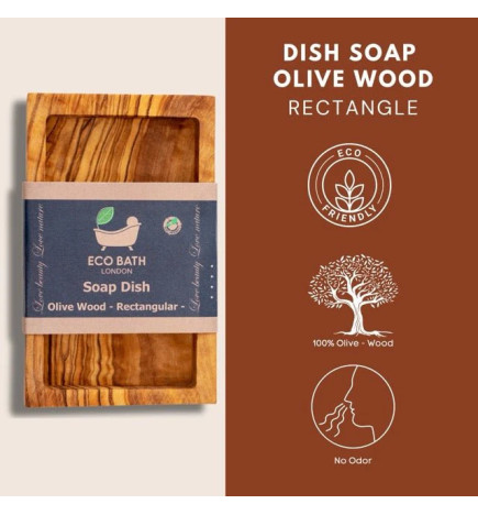 Eco Bath London | Σαπουνοθήκη από Ξύλο Ελιάς