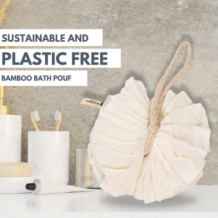 Σφουγγάρι μπάνιου από μπαμπού | Bamboo Bath Puff