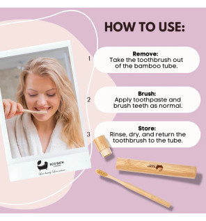 Οδοντόβουρτσα Mπαμπού | Bamboo Toothbrush